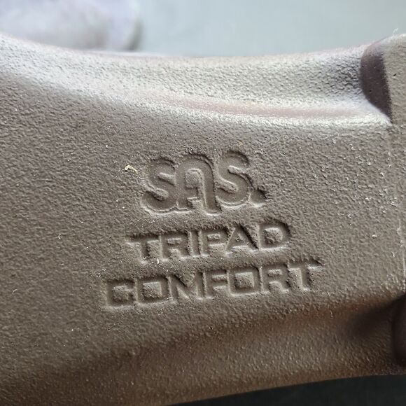 SAS Women's Tripad Comfort Pewter Slip On Loafers Shoes 6.5 Slim Cushion Support - Picture 10 of 12